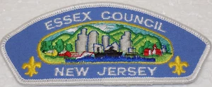 BSA / Boy Scouts Essex Council New Jersey Patch 5 1/4" x 2 1/8 Free Shipping - Picture 1 of 2