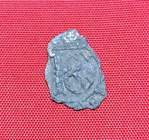 Polish Lithuanian Silver Coin , Szelag , Jan II Waza , Wilno Mint, 1652-1661 #74 - Picture 1 of 4