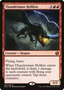 Magic The Gathering MTG THUNDERMAW HELLKITE Iconic Masters NM Near Mint - Picture 1 of 1