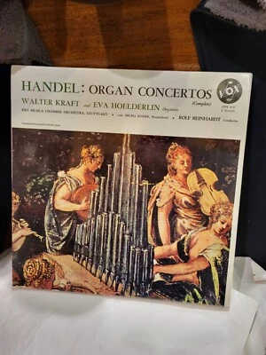 Handel - Organ Concertos - 5xLP Box Set - VSPS 6/5. Sealed, NOS - Image 1 of 3
