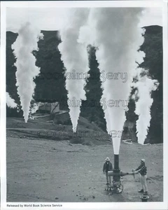 1968 Press Photo Steam Plant Sonoma County California - Picture 1 of 2