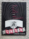 THIS IS CINERAMA Movie Souvenir Program LOWELL THOMAS 1st Cinerama Film 1956