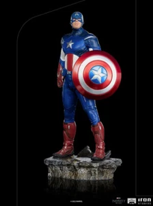 Capitán América Batalla Nueva York Infinity Saga Iron Studios⚡⚡ Entrega 24 horas (UE) - Imagen 1 de 8