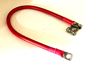 Battery Positive connection lead cable 500mm 300 Amp 10mm lug 12 volt or 24 volt - Picture 1 of 3