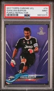 Buffon - Topps Chrome 2017 - Purple /250 - PSA 9 - Picture 1 of 2