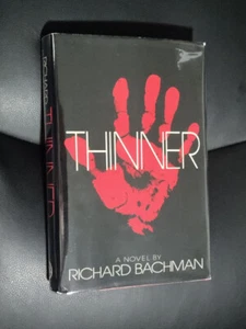 Stephen King (Richard Bachman) Thinner 4th Printing NAL Hardcover NF / VG+ - Imagen 1 de 4