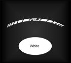 8 x YAMAHA R1 Wheel Rim Decals Stickers - 20 colours available - yzf r1 1000 r1m