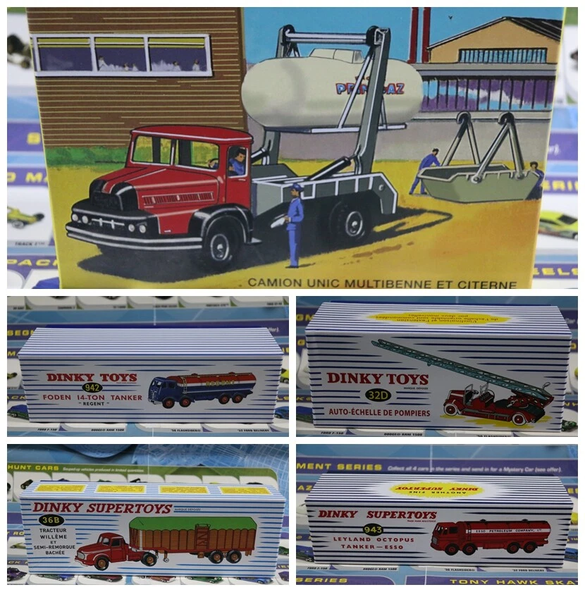 Dinky Supertoys 1/43 942 36B 943 32D 805 Foden Tanker Leyland Octopus 2017 Foto 1 de 1