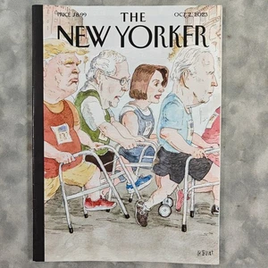 The New Yorker Oct 9, 2023 Magazine Barry Blitt “The Race for Office” - Picture 1 of 2
