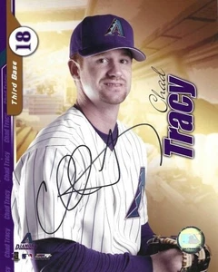 Signed 8x10 CHAD TRACY Arizona Diamondbacks Autographed photo- COA - Picture 1 of 1