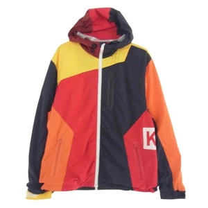 KITH Kiss Madison Jacket Nylon Multicolor L Used LIFE-0 - Picture 1 of 7
