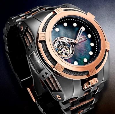 Reloj Invicta Nuevo 33925 Bolt Zeus Tria Hombre Tourbillon MOP Edición Limitada 15/500 Foto 1 de 4