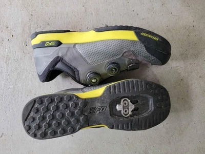 Zapatillas de Ciclismo Especializadas Cliplite Hombre Talla 10.5 Usadas INCLUYE Pedales de Clip Foto 1 de 3