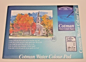 Winsor & Newton Cotman Watercolour Pad 140lb / 300gsm NOT - Gummed 10"x7" - Picture 1 of 1