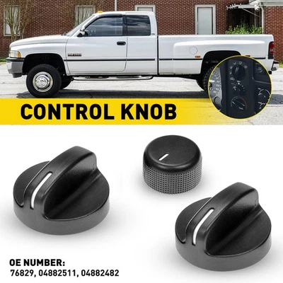Para Dodge Ram 1500 2500 3500 1994-1997 perilla de control de calefacción 04882482 1996 1995 Foto 1 de 4
