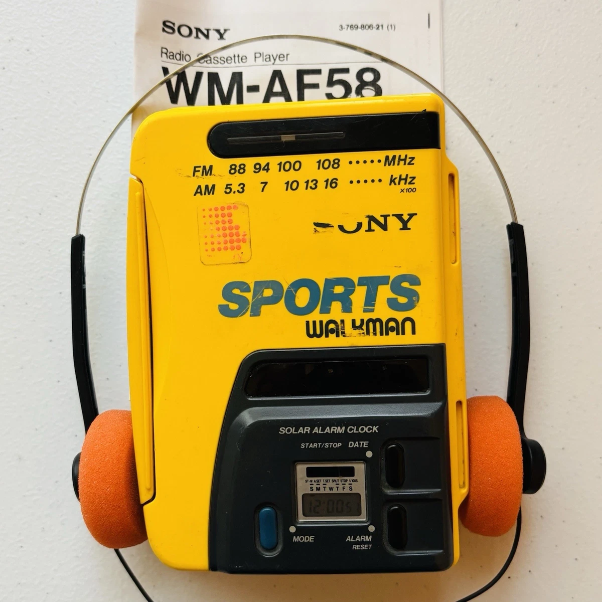 Sony Sports Radio In Personal Cassette Players for sale - eBay