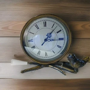 Rustic Primitive Wall Clock Quartz Battery Operated - Picture 1 of 4