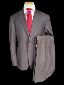 Men’s Paul Smith Brown Suit 44L / W36” Made In Italy - Picture 1 of 19