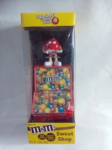 Roter M&M Süßwarenladen Süßigkeitenspender Spielzeug mit Süßigkeitenschaufel Geschenk für m&m Liebhaber - Bild 1 von 4