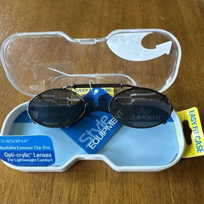 Gafas de sol Style Science ovaladas polarizadas con clip ajustables sobre gafas Foto 1 de 4