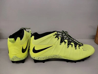 Мужские футбольные бутсы Nike Hypervenom Phelon II неоновые размер 13FG - Изображение 1 из 4
