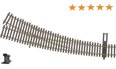 Walthers HO Scale ~ New ~ Code 83 ~ DC/DCC ~ Right Curved Turnout 24/36 ~ 83068 - Image 1 of 2