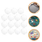 15 Pcs Transparent Acrylic Circle Discs Blanks Doodle