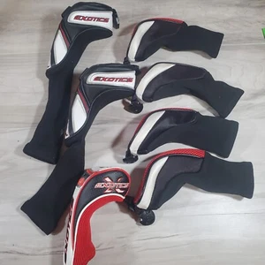 Lote de 4 cubiertas de cabeza de golf Exotics Tour Edge XCG Driver Plus - Imagen 1 de 11