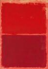 New Mark Rothko Red On Red Wall Art Premium  Poster Or Canvas Size A4-A1