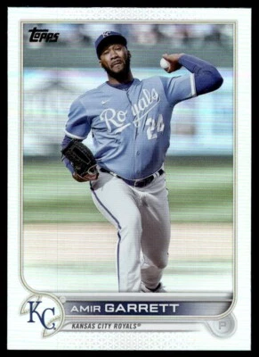 2022 TOPPS UPDATE SILVER FOIL Amir Garrett Kansas City Royals #US211 - Image 1 of 2