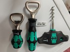 Wera 2 x Flaschenöffner & 1 x Korkenzieher Neu & OVP
