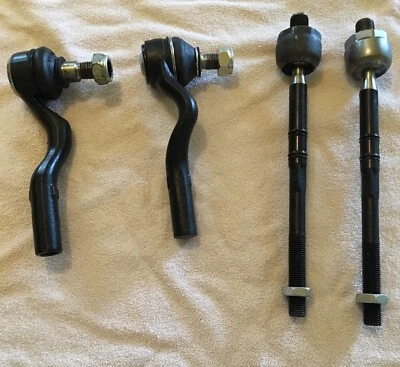 Juego de 4 barras de amarre interiores y exteriores Mercedes Benz E320 2002 tracción trasera Foto 1 de 4