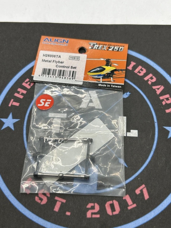Align T-Rex 250 H25006TA. Metal Flybar Control Set - Image 1 of 1