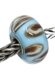 Authentic Trollbeads Aquarium Pastel Bead Charm, 61312, Retired, New - Picture 1 of 2