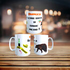Hangover coffee mug  " Bear with a Sore Head" - Ceramic  11oz