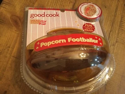 Good Cook Jolly Time Popcorn Plastic Football Mold Rice Krispie Popcorn Treat - Image 1 of 2
