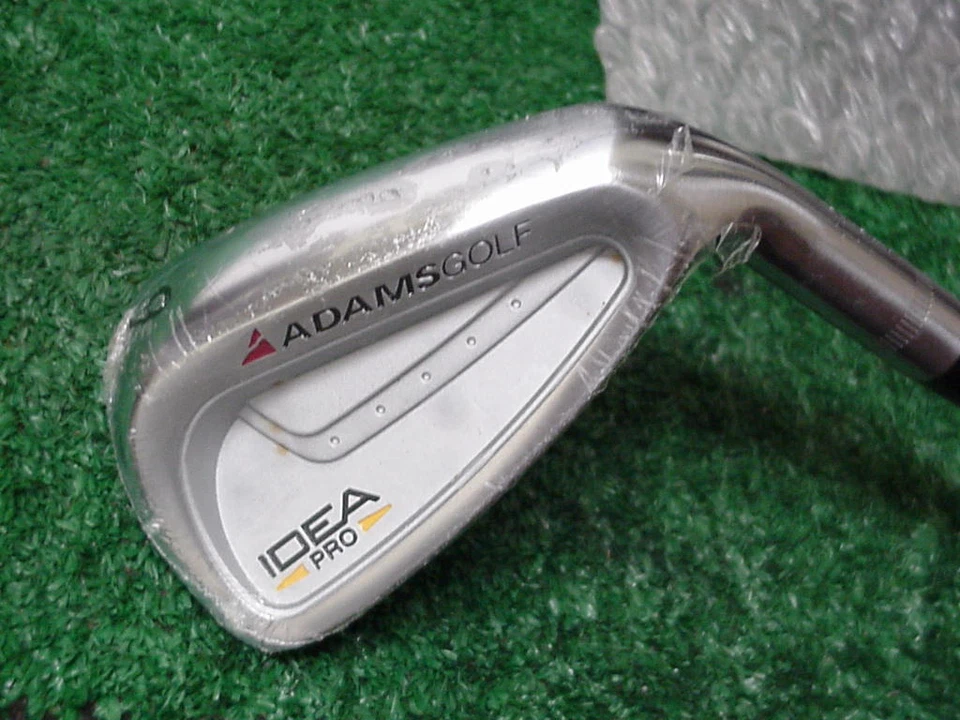 New Adams Idea Pro Forged 9 Iron Dynalite Gold S-300 Steel Stiff Flex - Image 1 of 4