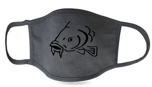 Karpfenangeln Gesichtsmaske Waschbar Atmungsaktiv Wiederverwendbar Schutz Fisch Jäger Maske - Bild 1 von 8