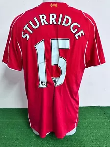 Trikot Liverpool Sturridge No Matchworn Trikot Camiseta Vintage 2014/2015 - Bild 1 von 3