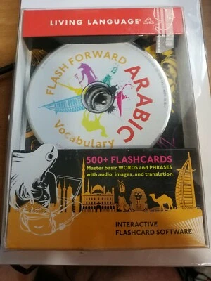 Flash Forward-ARABIC-Living Language CD Interactive Flashcard Software-w/book - Image 1 of 4