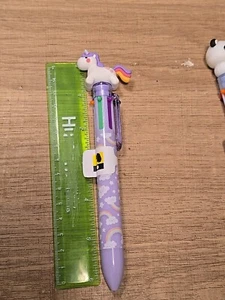 Multicolor Pen Constant Ink glatte Schrift zehnfarbig Cartoon EINHORN LILA - Bild 1 von 5