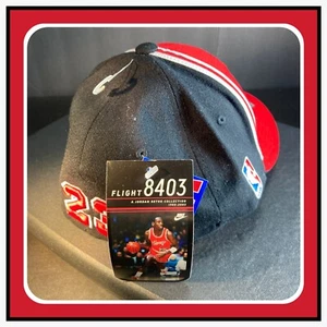 De colección Michael Air Jordan 23 Nike 8403 Chicago Bulls 1984 2003 Gorra Sombrero Med Nuevo con etiquetas - Imagen 1 de 24