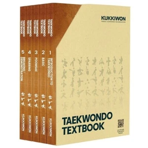 KUKKIWON TAEKWONDO Textbook English Version Vol.1~5 Full Set - Picture 1 of 1