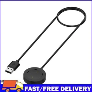1M USB Charging Cable Charger Cord for Xiaomi Mi Watch Color Sport(Black) - Zdjęcie 1 z 12