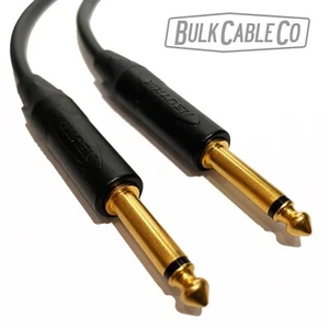 3.5 FT - GUITARRA MOGAMI 2524/CABLE DE INSTRUMENTOS - ENCHUFES DE ORO RECTO NEUTRO - Imagen 1 de 7