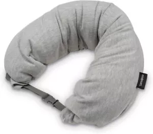 Microbead 3-in-1 Neck Travel Pillow, Frost Grey, One Size - Picture 1 of 2