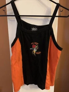 Daytona Beach Bike Week 2006 Biker Design Tank Top XL Youth Choppers Black - Picture 1 of 5