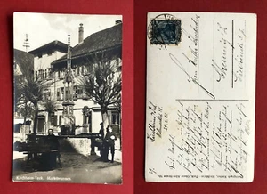 Foto AK KIRCHHEIM Teck 1921 Marktbrunnen ( 80347 - Bild 1 von 1