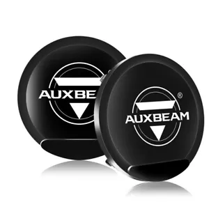 AUXBEAM 2pcs 7INCH Round Black Cover Light Cover Shield For LED Driving Light - Foto 1 di 12