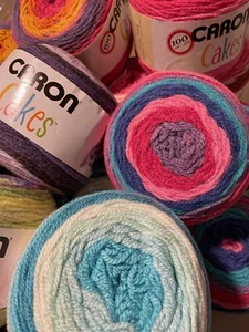Filati Caron Cakes - 7,1 once (vari colori) - nuovi - Foto 1 di 8